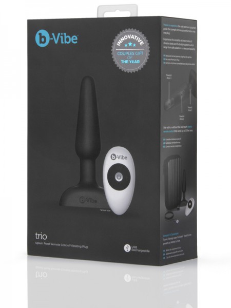 Trio Vibrating Butt Plig