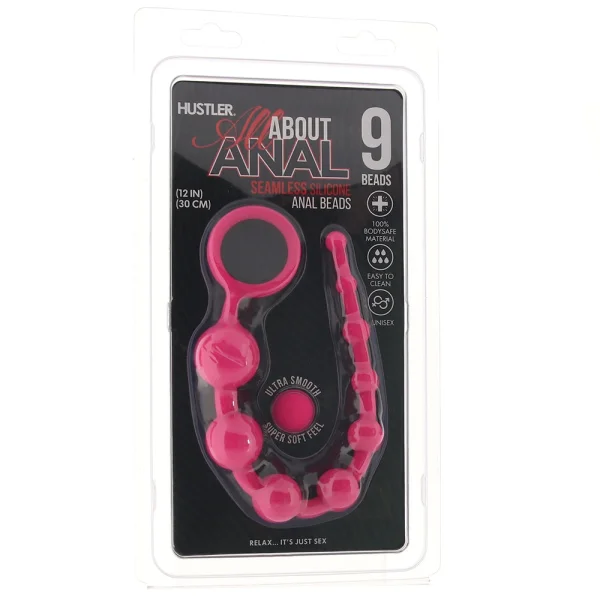 All About Anal Seamless Anal Beads