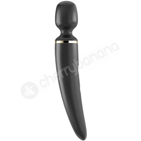 Satisfyer Wand-Er Woman Black Wand Vibrator