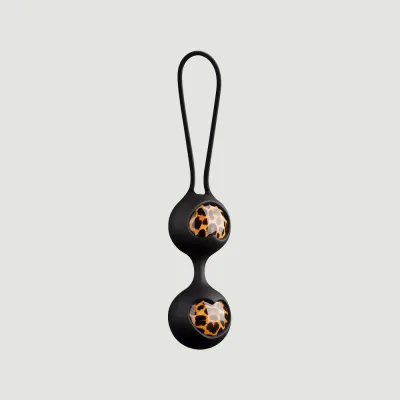 Panthra Zane Leopard Print Geisha Kegel Balls