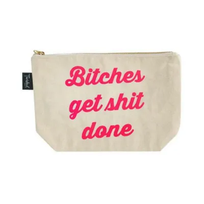 Storage and Toy Care Twisted Wares Bitches Get Shit Done Bitch Bag