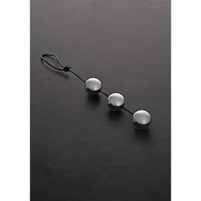 3 Balls Stainless Steel 40mm Silver