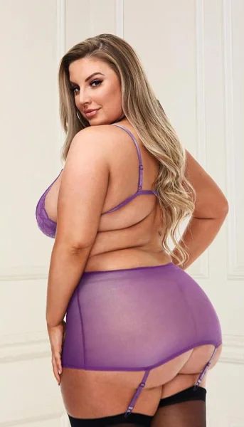 Sexy Strappy Mini Dress and G-String Set