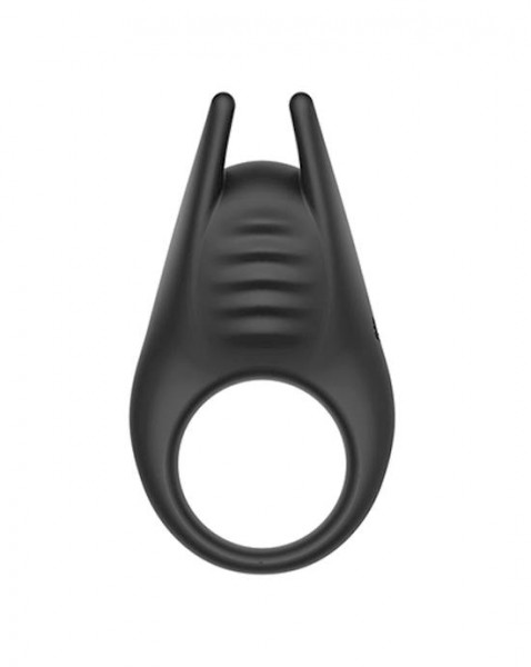 Share Satisfaction Dash Vibrating Cock Ring - Black