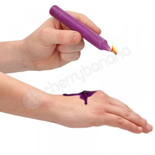 Ouch Teasing Paraffin Wax BDSM Candles Mixed Colour 4 Pack