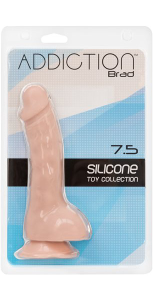 Addiction - Brad 7.5" Silicone Dildo