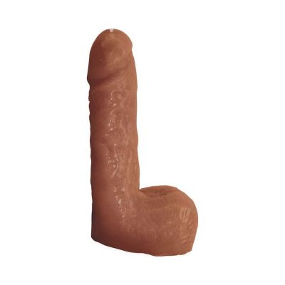Natural Realskin Squirting Penis 1 Brown Dildo