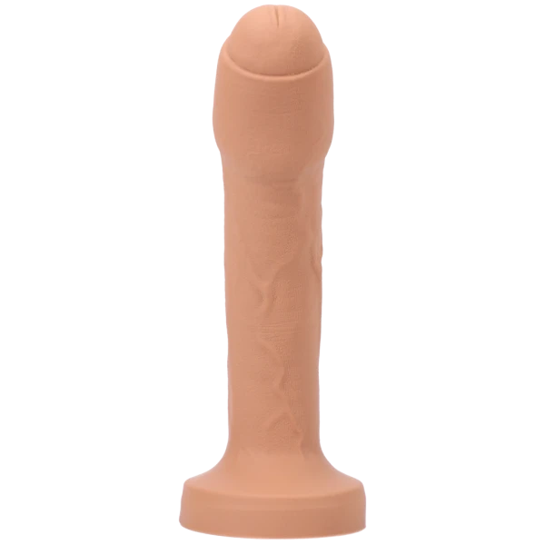 Tantus Silicone Uncut 2 O2 Dual Density Dildo Honey — image 8 of 10