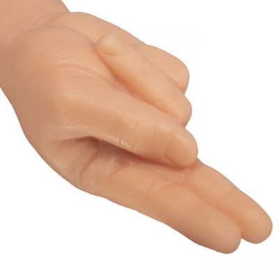 The Shocker Light Tone Monster Dildo 14 Inch