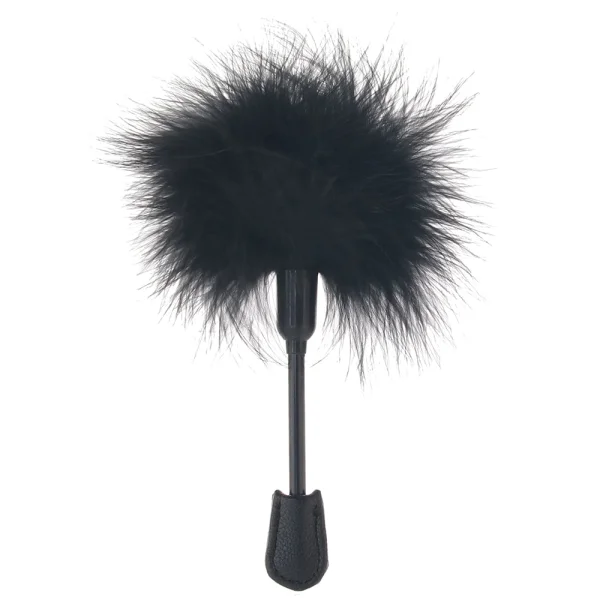 In A Bag Black Feather Tickler By Doc Johnson