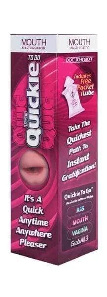 Quickies to Go Ultraskyn Masturbator - Mouth