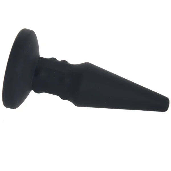 Bionic Beaded Rimming Probe Rechargeable Silicone Anal Stimulator By CalExotics - Black