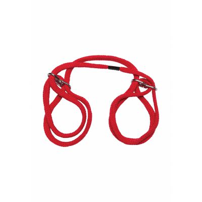 100 Cotton Wrist or Ankle Cotton Cuffs Red Fetish Sex Toys