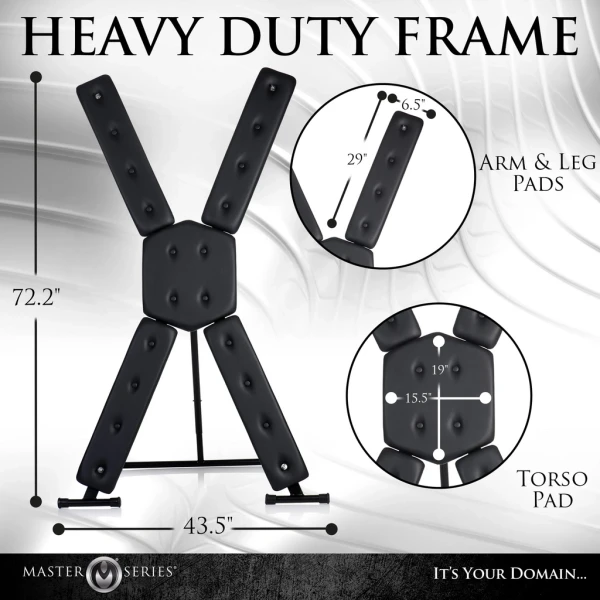 Master Series St. Andrew's Cross Deluxe — image 4 of 9