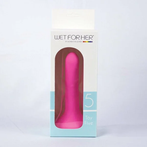 Wet For Her Five Strap On Dildo