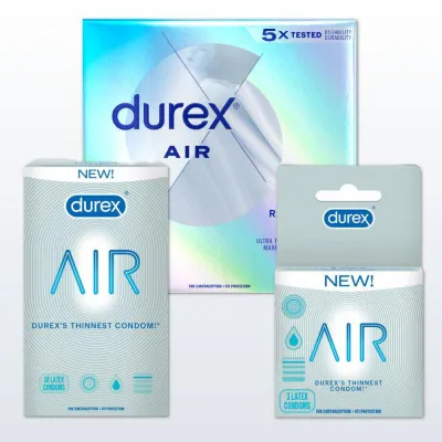 Durex Air Extra Thin Transparent Condoms 70 Off