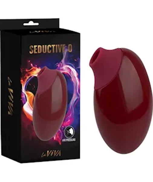 Pebble Suction Vibrator - Burgundy — image 4 of 4