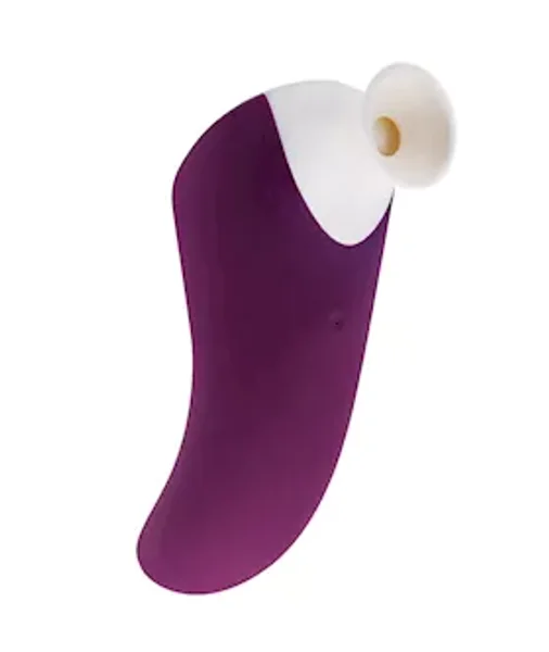 Bodywand Vibro Kiss Suction Vibrator - Purple - 5.3 Inch