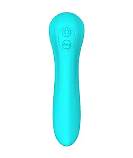 Delpha Suction Vibrator - Blue - 6 Inch — image 5 of 6