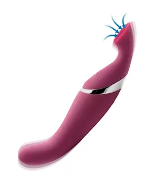Inmi Shegasm Intense Clitoral Stimulator & Vibe - Pink - 7.7 Inch — image 10 of 14