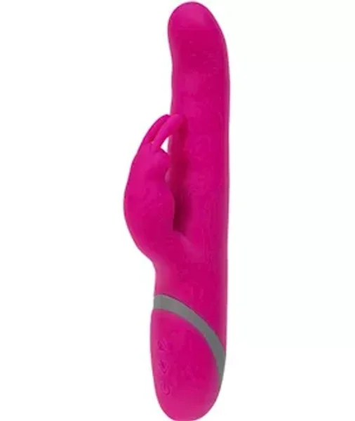 The Cha-cha Rabbit Vibrator - Pink - 9.2 Inch — image 11 of 16