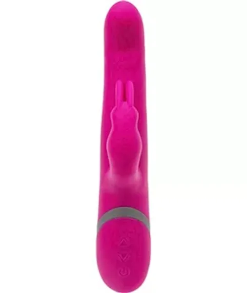 The Cha-cha Rabbit Vibrator - Pink - 9.2 Inch — image 10 of 16