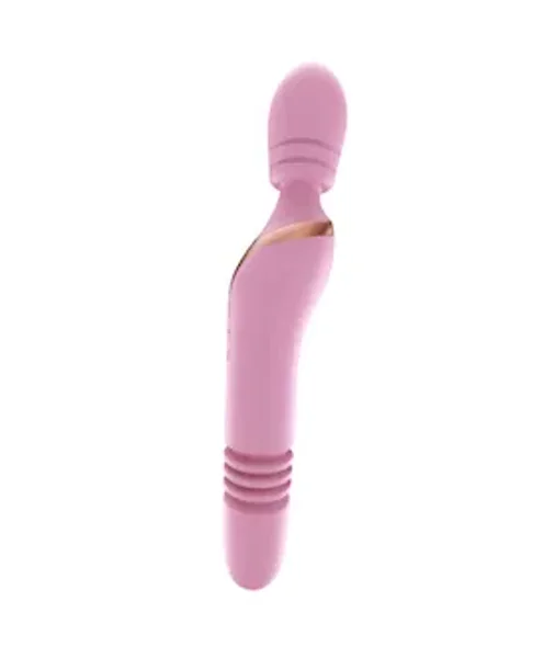 Lex Dual Stim Wand Vibrator - Pink — image 2 of 2