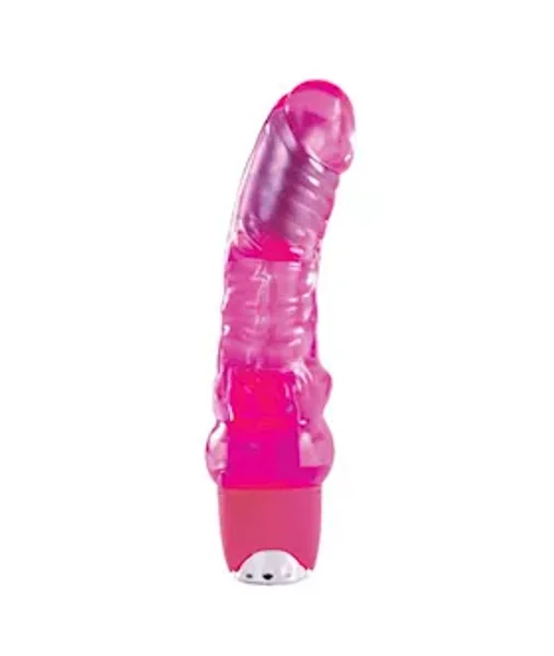 Jelly Rancher 6 Inch Vibrating Massager - Pink - 6 Inch