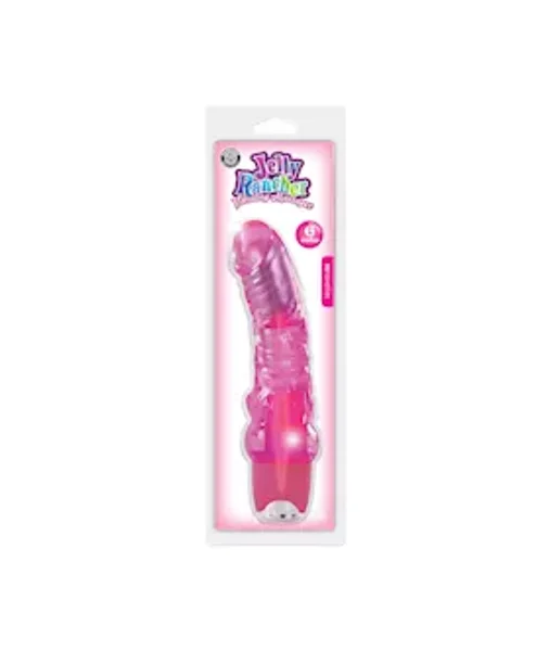 Jelly Rancher 6 Inch Vibrating Massager - Pink - 6 Inch