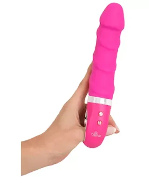 Sweet Smile Warming Soft Vibrator Pink - 8.9 Inch — image 16 of 20