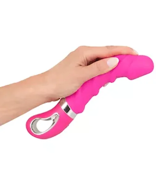 Sweet Smile Warming Soft Vibrator Pink - 8.9 Inch — image 15 of 20