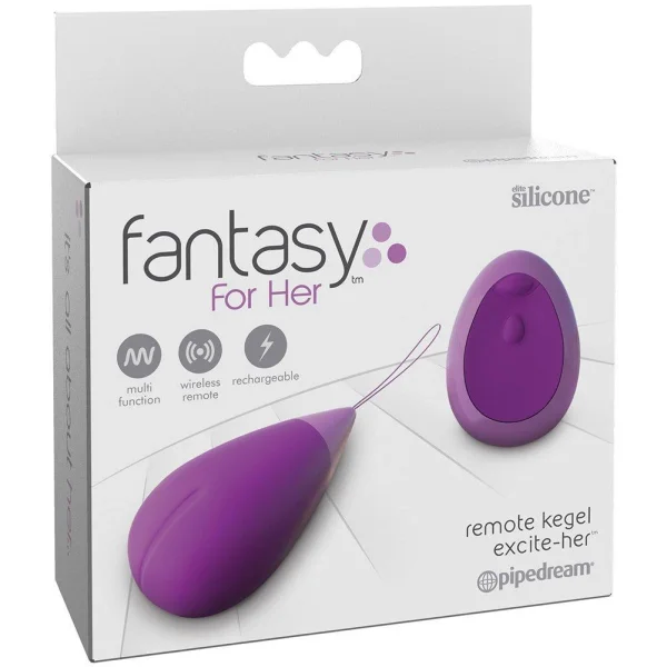 Remote Kegel Excite-Her Vibrating Egg