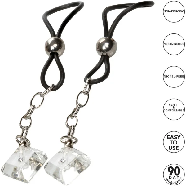 Nipple Play NonPiercing Nipple Jewellery Crystal Gem