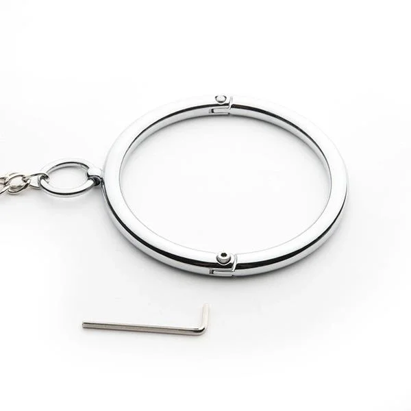 665 Metal Collar Chained Nipple Clamps