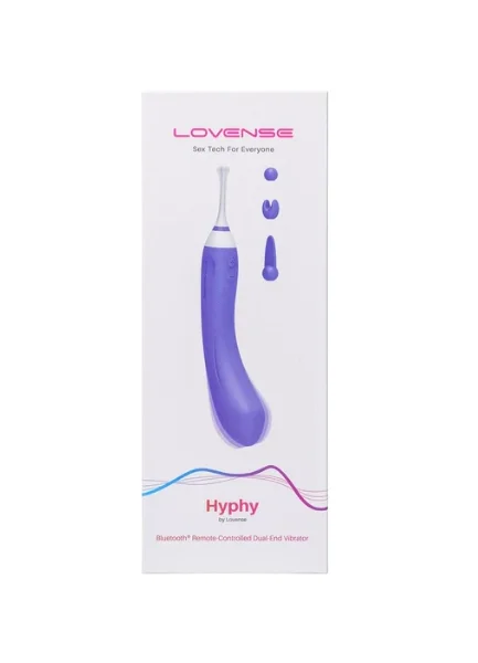 Lovense - Hyphy - Bluetooth Remote-Controlled Dual-End Vibrator