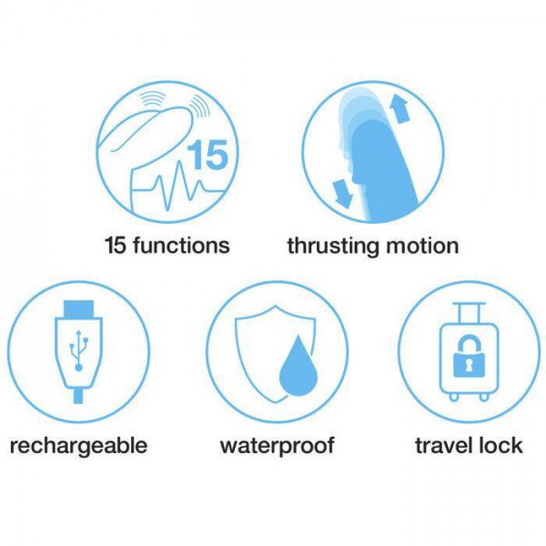 Thrusting Rabbit Vibrator