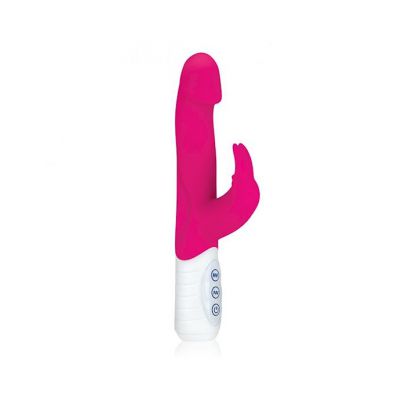 Slim Realistic Rabbit With Jumping Bullet Pink