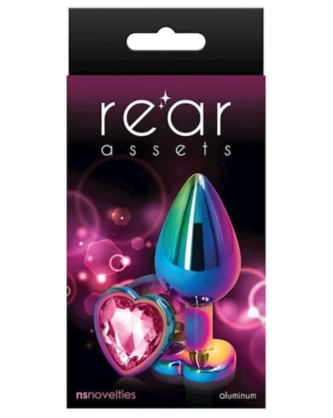 Rear Assets Heart Plug - 3.2 Inch - Medium