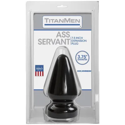 Titanmen Butt Plug 3 75 Inch Diamter Ass Servant