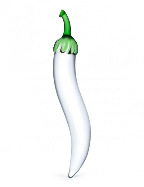Glas 8.25" Chili Pepper Dildo