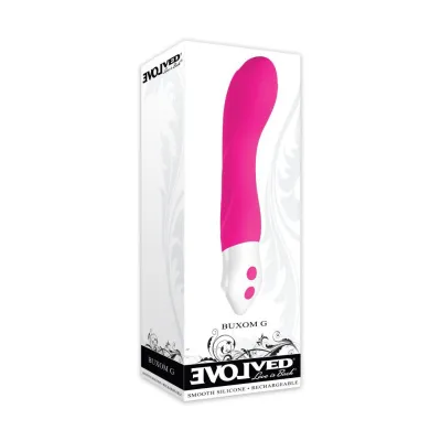 Evolved Buxom G spot Silicone Vibrator