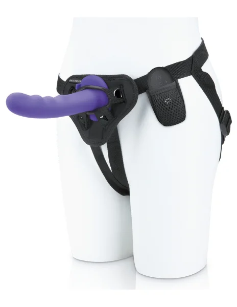 Pegasus 6" Curved Wave Peg Strap-On Set