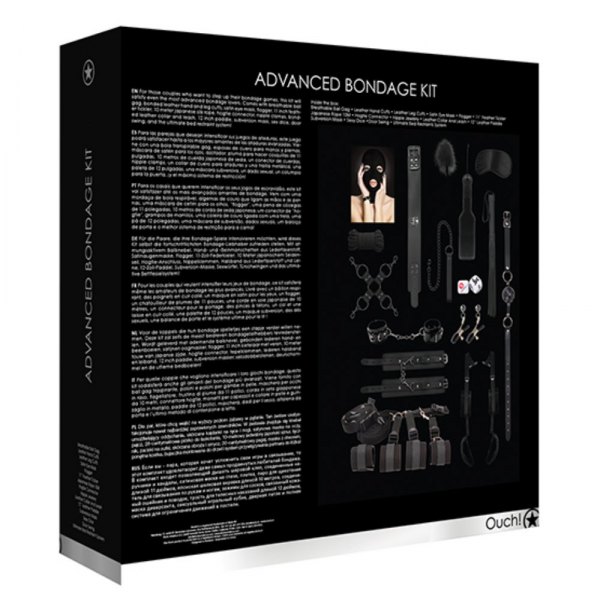 Shots America Advanced Bondage Kit - Black