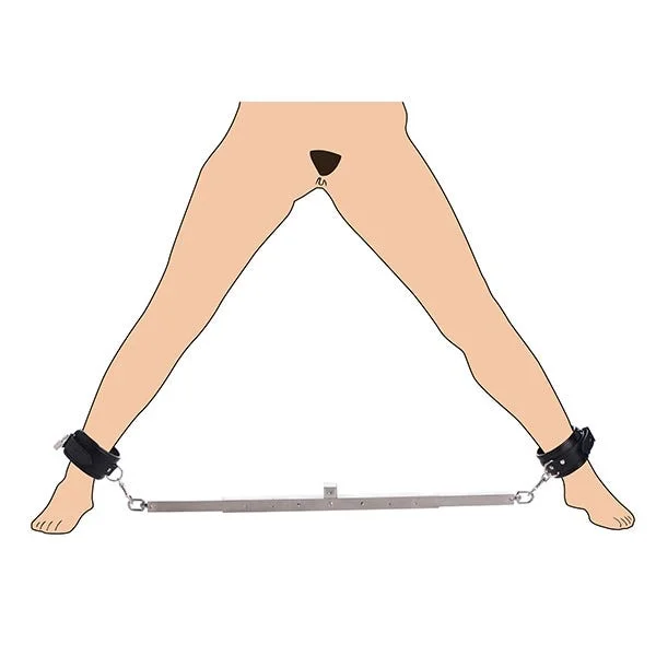 Master Series Squat Anal Impaler with Spreader Bar