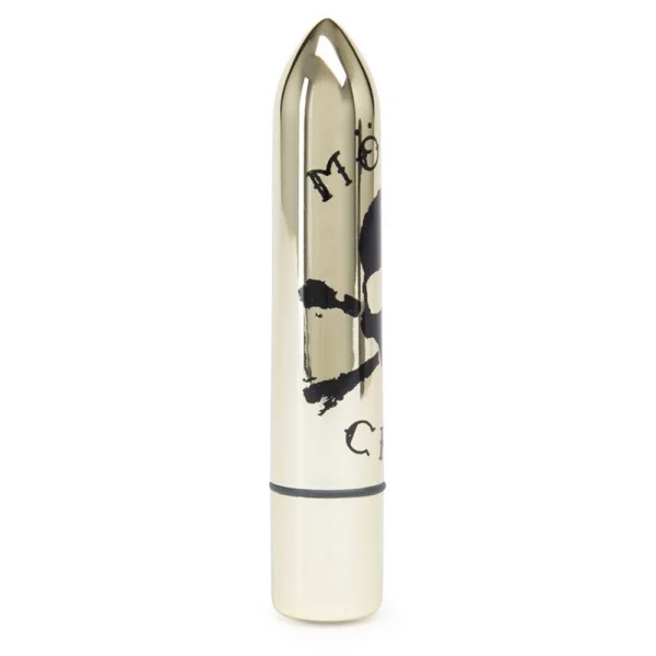 Motley Crue Skull Bullet Vibe 10f Gold