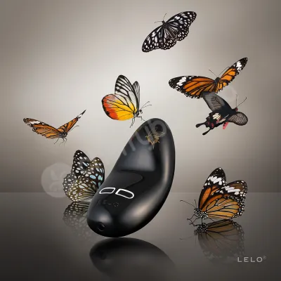 Lelo Nea 2 Obsidian Black 8 Function Vibrating Stimulator