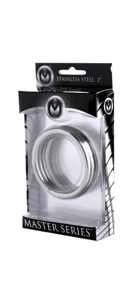 Echo 2 Inch Stainless Steel Triple Cock Ring