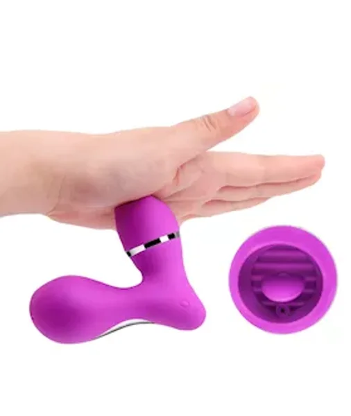 Phantom Suction Licker Vibrator - Purple