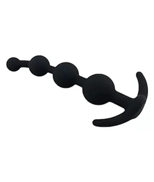 Quad-bead Anal Chain - Black -  Large — image 4 of 4