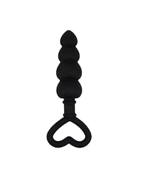Beaded Luv Probe - Black - 4.5 Inch